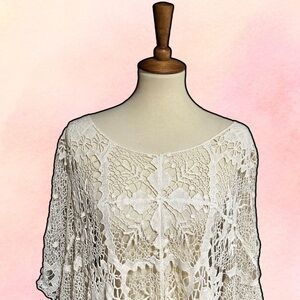 🌈 Stylish Free People crochet blouse